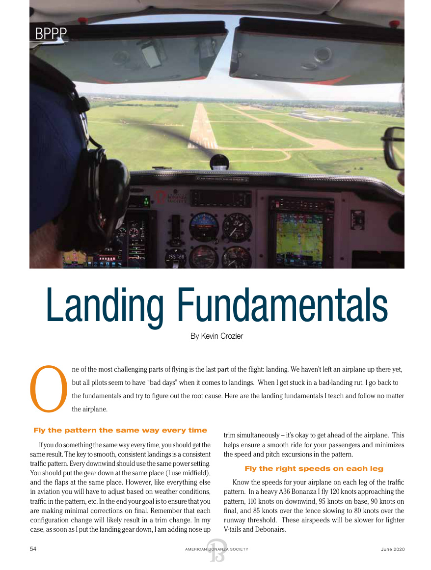 Landing Fundamentals